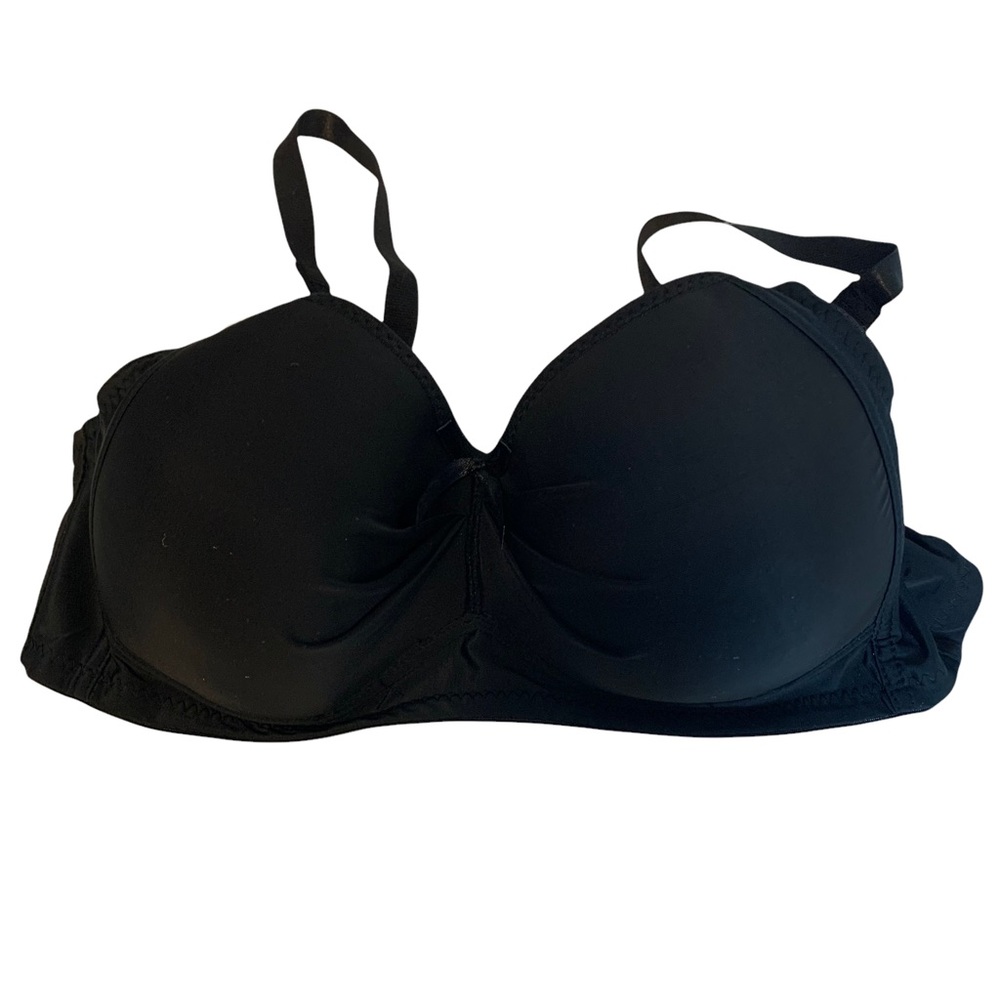 Angelina Black Wireless No Wire 40C bra NWT
